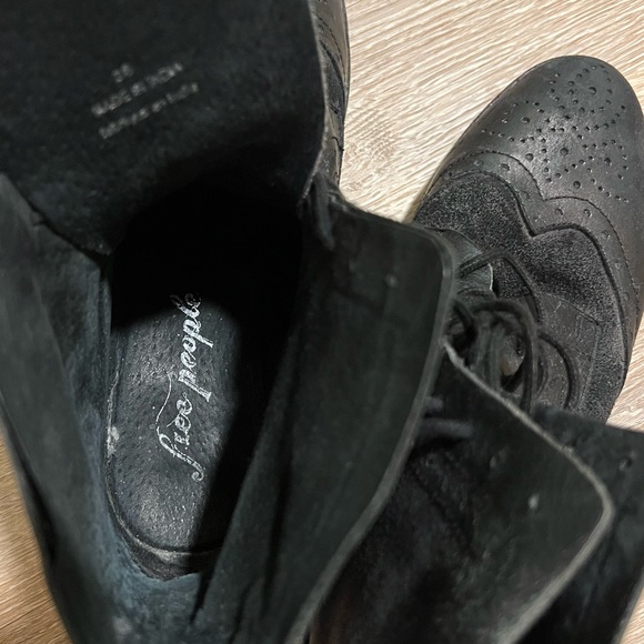 FREE PEOPLE  combat boots - Picture 8 of 16